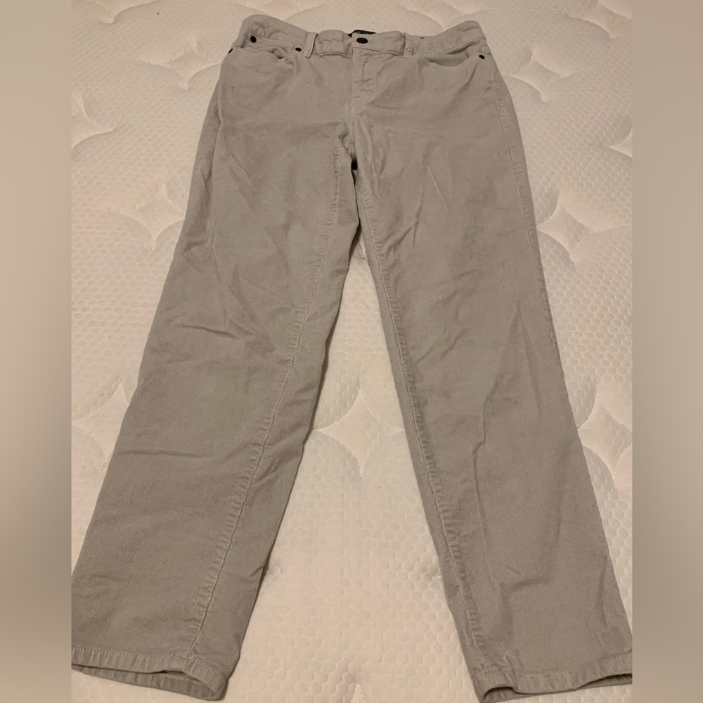 Uniform corduroy pants
